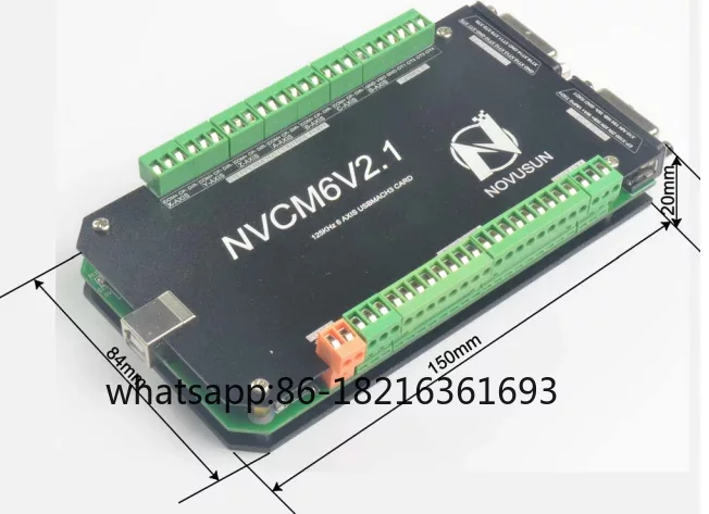 5 Axis Cnc Breakout Board Interface Mach3 - บอร์ดควบคุม CNC V2.1 3/4/5/6 แกน MACH3-Breakout