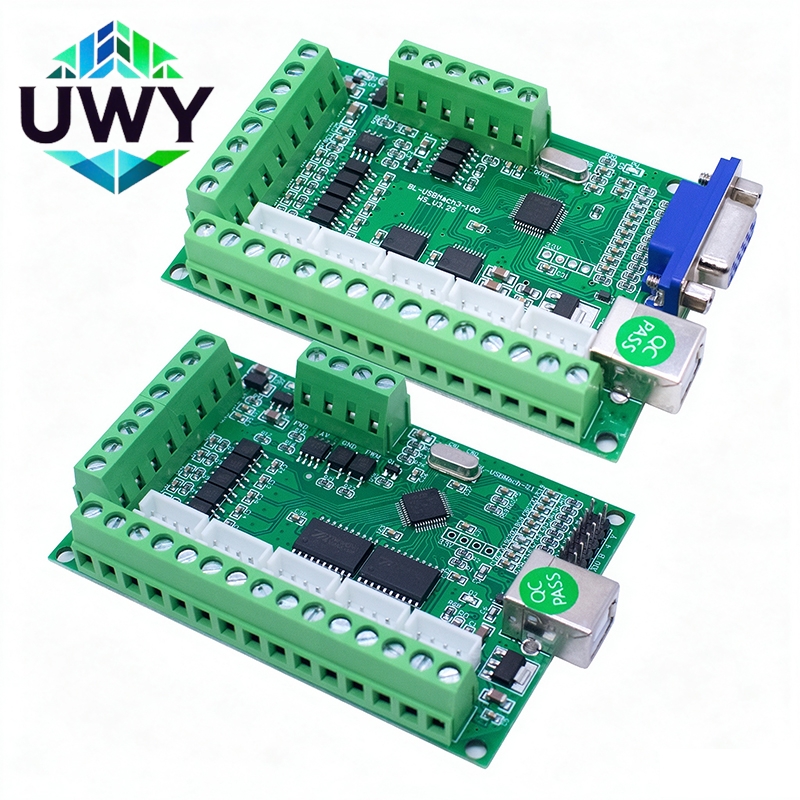 5 Axis Cnc Breakout Board Interface Mach3 - เมนบอร์ดเครื่องแกะสลัก 5 แกน MACH3 บอร์ดควบคุม CNC
