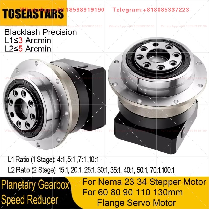 ชุดเกียร์ทดรอบแบบเกลียวความแม่ - Planetary Gearbox Reducer Nema 23 34 บทวิจารณ์และราคา