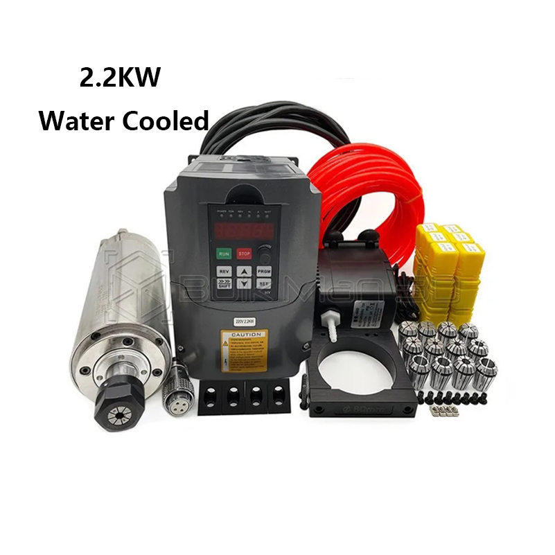 มอเตอร์สปินเดิลระบายความร้อนด้ - Er20 Collet Chuck Spindle Motor 220V บทวิจารณ์และราคา