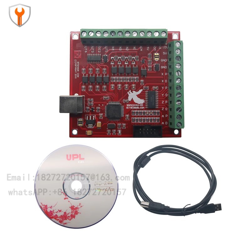 บอร์ดควบคุมการเคลื่อนที่ CNC U - Mach3 Usb Cnc Controller 4 Axis 100Khz บทวิจารณ์และราคา