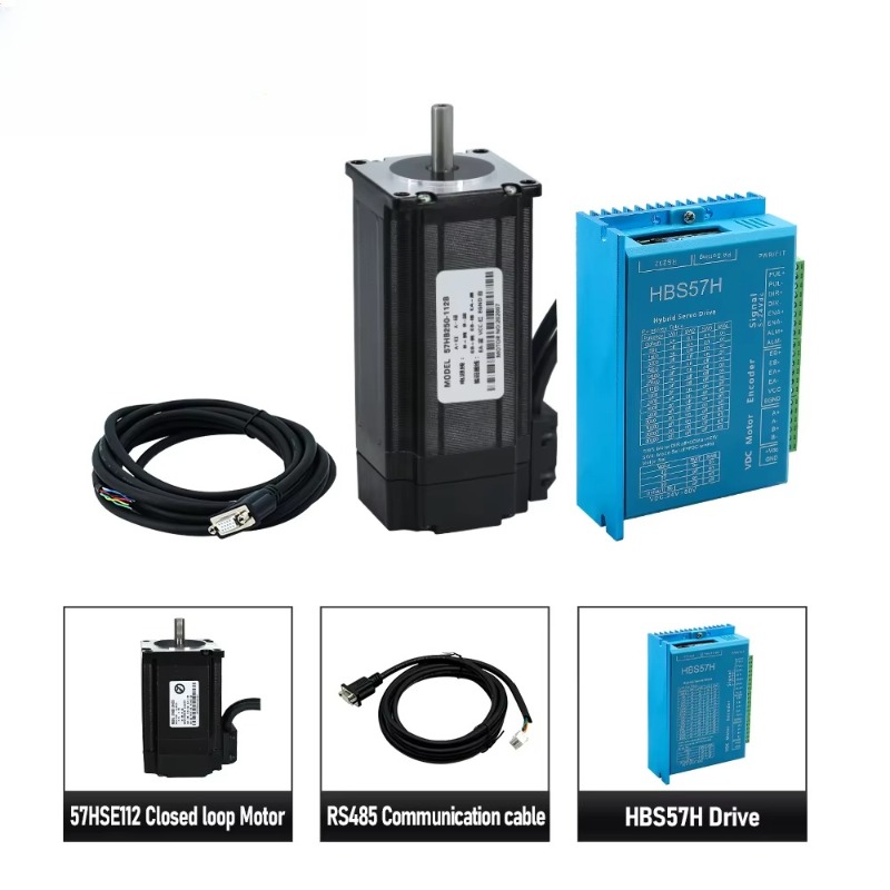 ชุดมอเตอร์สเต็ปเปอร์แบบวงปิด H - Nema 23 Closed Loop Stepper Motor Driver Kit บทวิจารณ์และราคา
