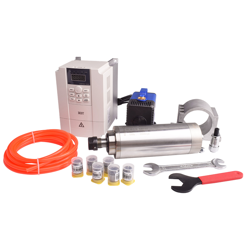 ชุดแกนมอเตอร์ GDZ ราคาประหยัด  - 2.2Kw Water Cooled Spindle Kit Vfd บทวิจารณ์และราคา